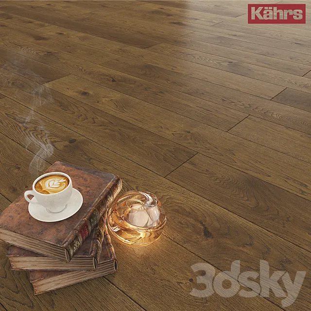 Kährs Oak Nouveau Rich 3D Model Kährs Oak Nouveau Rich 3D Model
