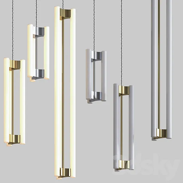Kaia Lia Pendant Lamps 3D Model
