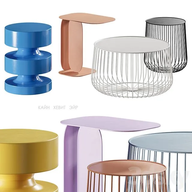 Kaine Heavit Air tables Divan.ru 3D Model