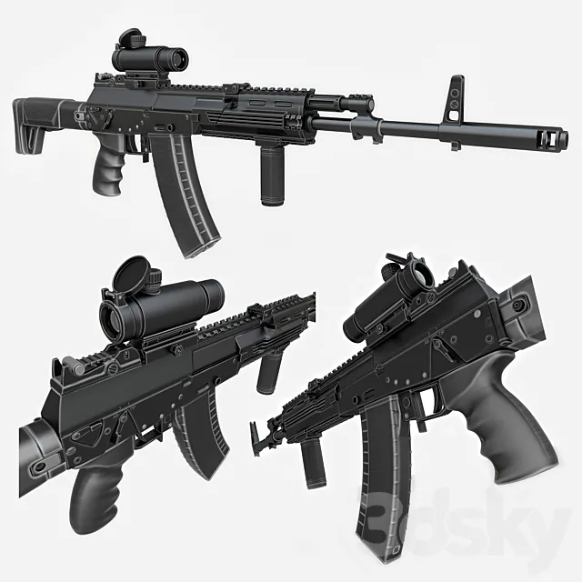 Kalashnikov_AK-12 3DModel
