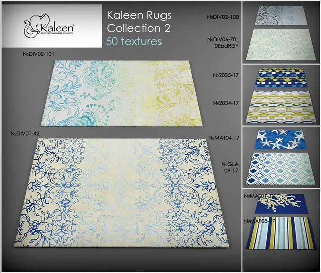 Kaleen rugs2 3D Model Kaleen rugs2 3D Model