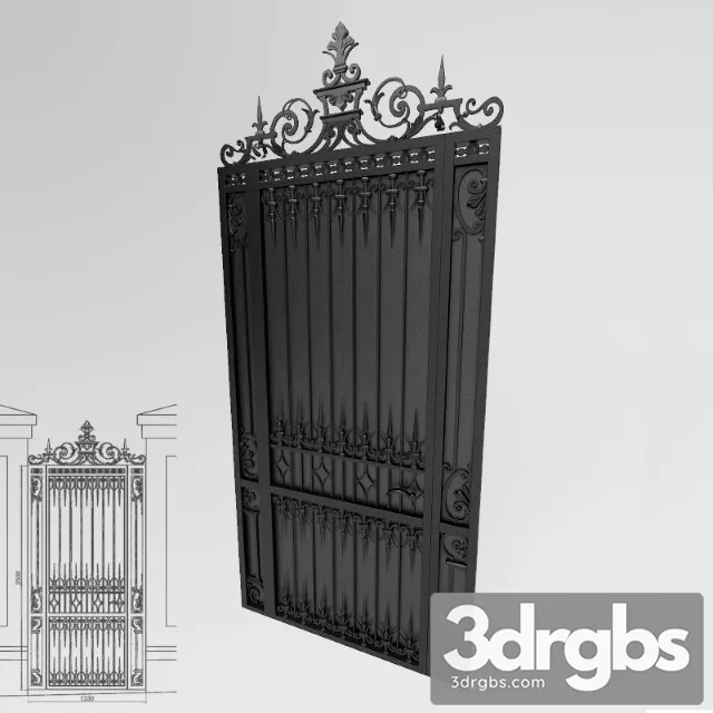 Kalitka Gate 3D Model Download Kalitka Gate 3D Model Download