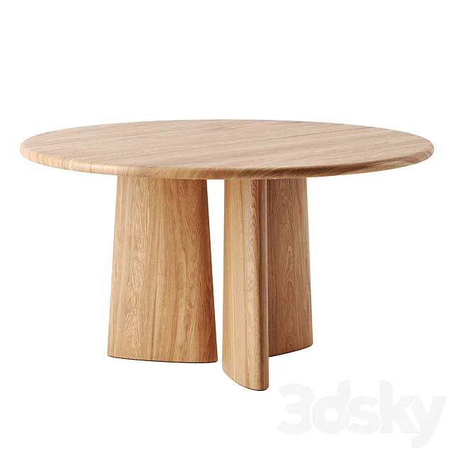 Kalle Round Dining Table by Anthropologie 3D Model