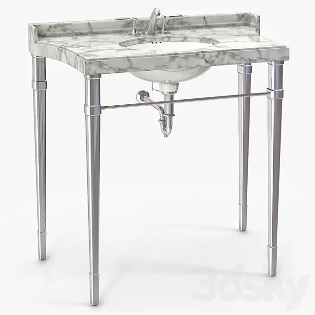 Kallista Tuxedo By Barbara Barry 3D Model Kallista Tuxedo By Barbara Barry 3D Model