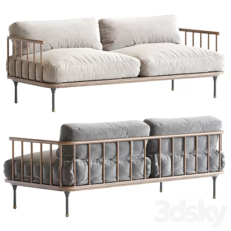 Kalmar Sofa 3D Model Kalmar Sofa 3D Model