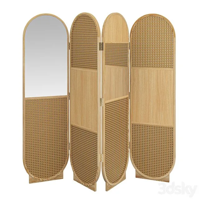 Kam Ce Kam Divaar Screen by Jehanara Knowles 3D Model Kam Ce Kam Divaar Screen by Jehanara Knowles 3D Model