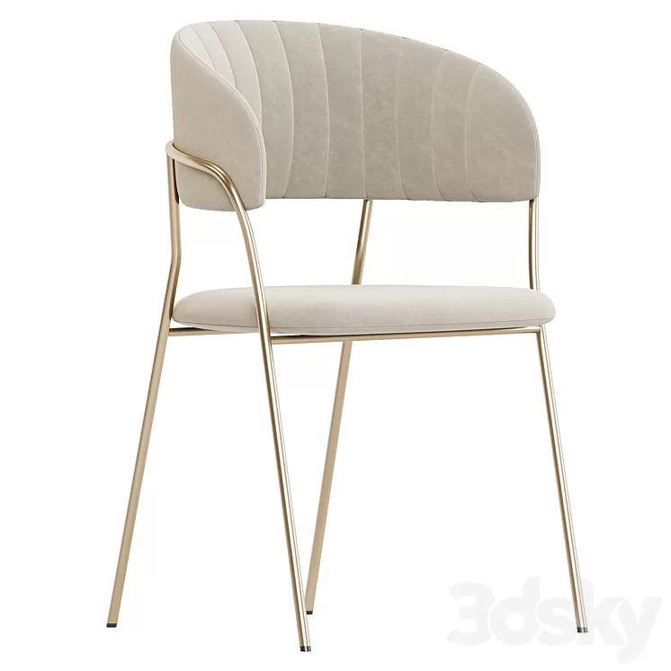 Kamelia Chair 3D Model Free Download