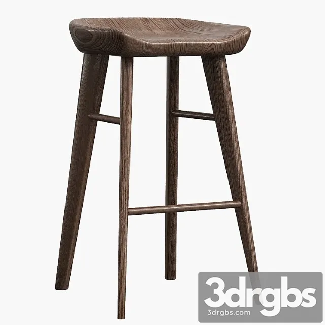 Kami Bar Stool 3D Model Download Kami Bar Stool 3D Model Download