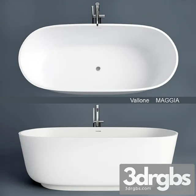 Kamiennaia Vanna Vallone Maggia 3D Model Download