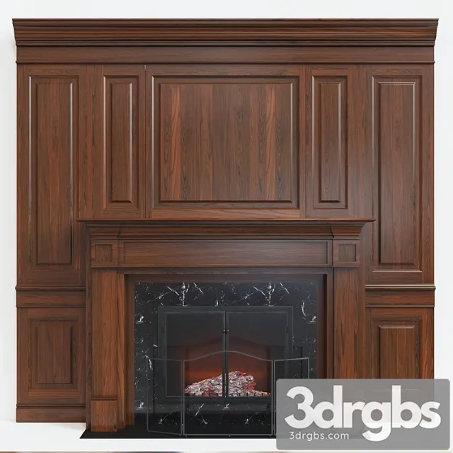 Kamin 01 3D Model Download