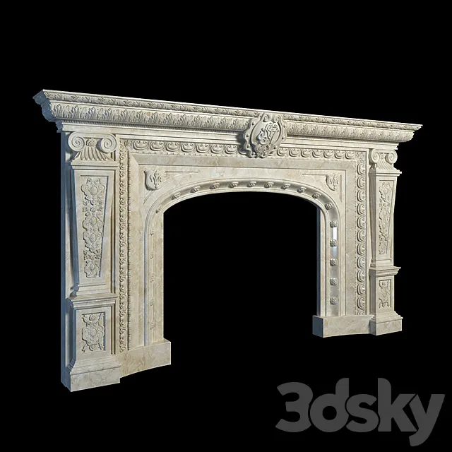 kamin 3D Model
