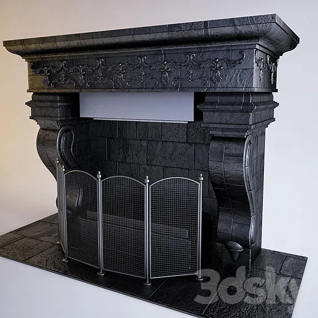 Kamin 3D Model
