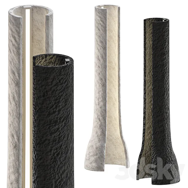 Kamino Lamps by Stahl+Band 3D Model Kamino Lamps by Stahl+Band 3D Model