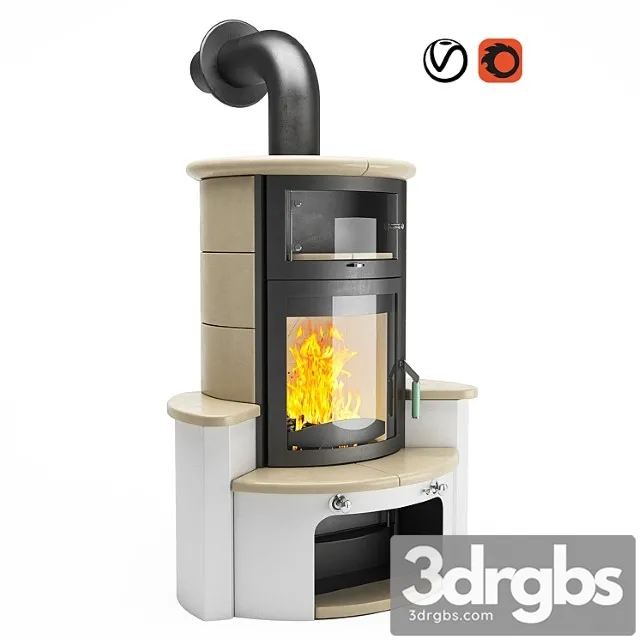Kaminofen hark 63 gt 3D Model Download