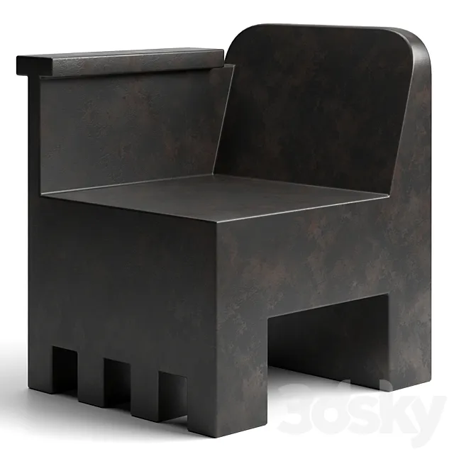 Kamodo Chair – Coffee 3DModel