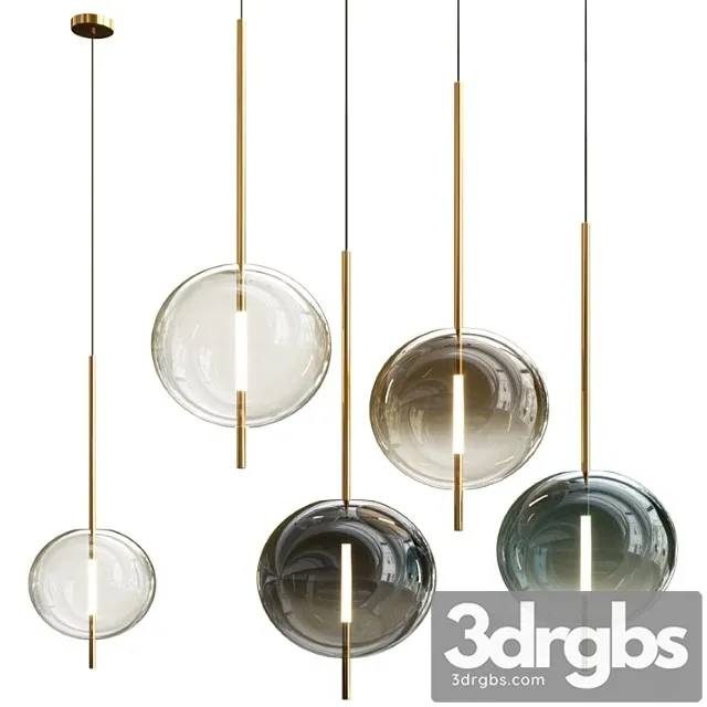 Kandinsky Pendant Lamp BY Broberg 3D Model Download Kandinsky Pendant Lamp BY Broberg 3D Model Download