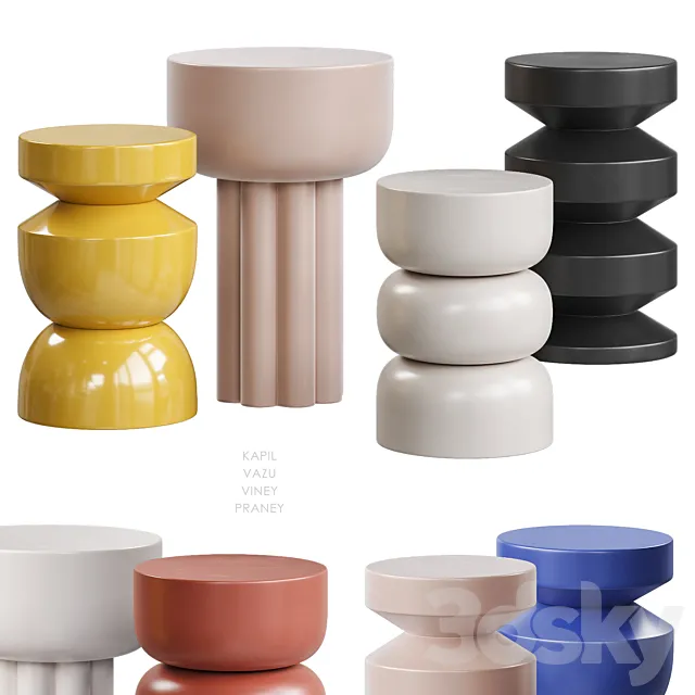 Kapil Vazu Viney Praney Cosmo table 3D Model