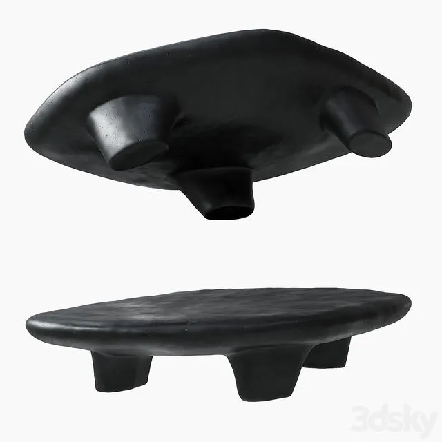 Kar-Studio Tripod Coffee Table 3D Model