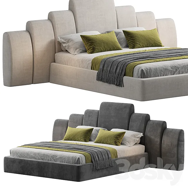 Kara Bed 3DModel Kara Bed 3DModel
