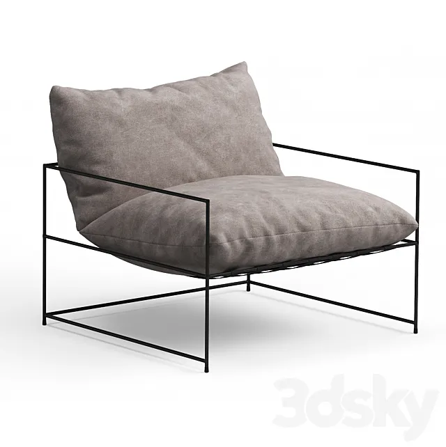 KARE Cornwall armchairs 3D Model