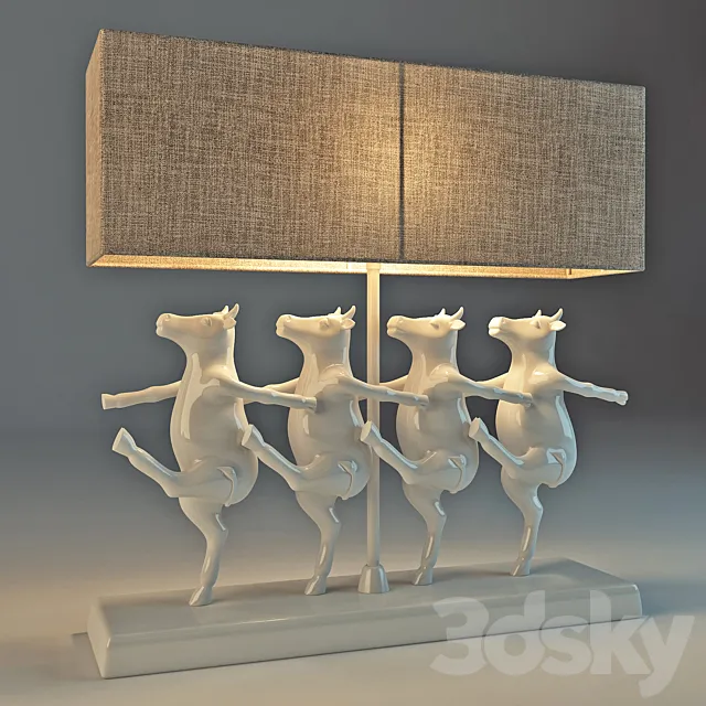 KARE Dancing Cows 3D Model KARE Dancing Cows 3D Model
