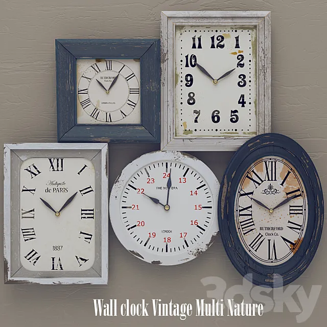 Kare Design Wall Clock 3DModel Kare Design Wall Clock 3DModel