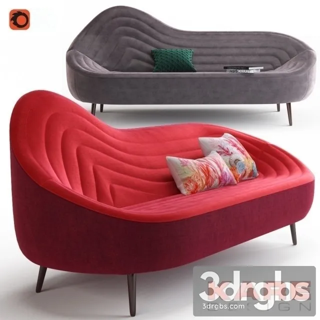 Kare Sofa Isobarkare 3D Model Download Kare Sofa Isobarkare 3D Model Download