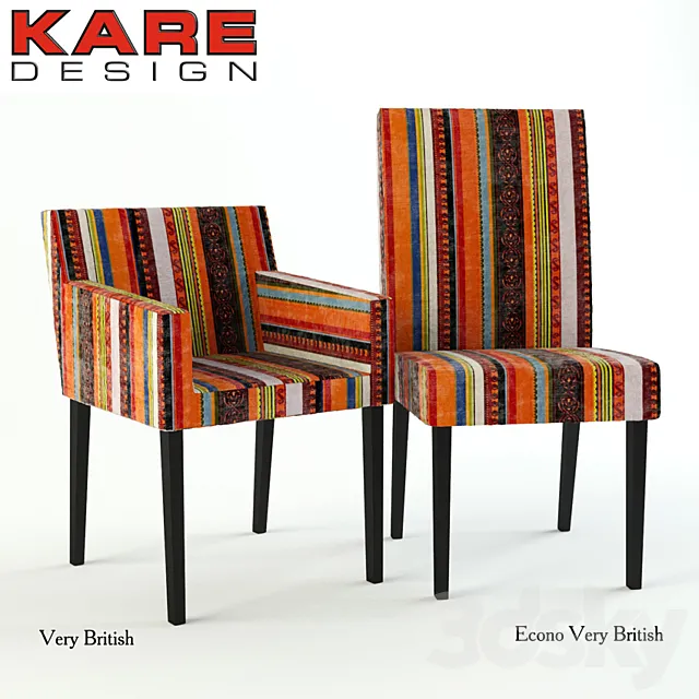 Kare Very British 3D Model