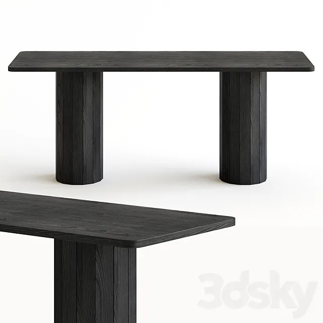 Karl Andersson Cap Rectangular Table 3D Model