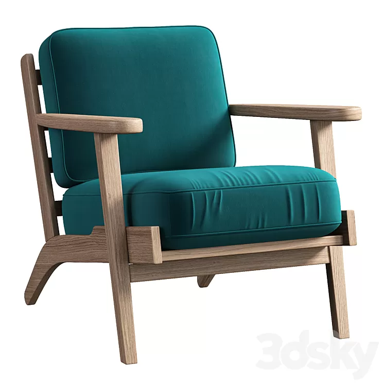 Karla Armchair 3D Model Free Download