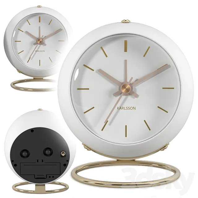 Karlsson Alarm Clock Globe 3DModel Karlsson Alarm Clock Globe 3DModel