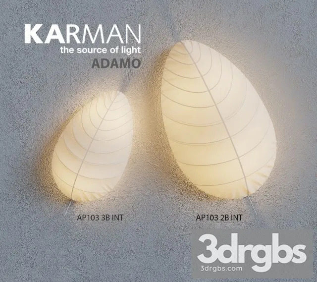 Karman Adamo Wall Light 3D Model Download Karman Adamo Wall Light 3D Model Download