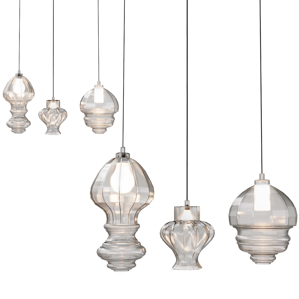 Karman  – Ceiling lamp Ceraunavolta 3D Model