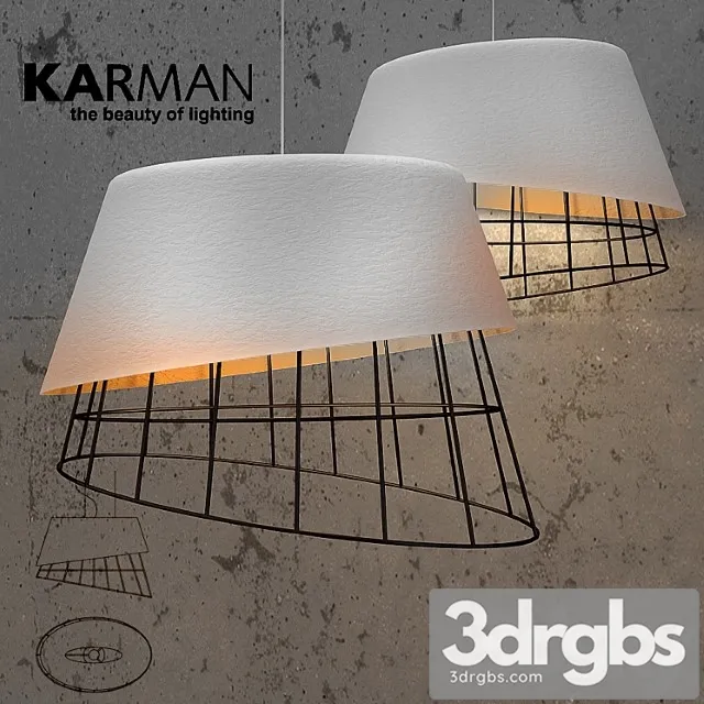 Karman Mono 3D Model Download Karman Mono 3D Model Download