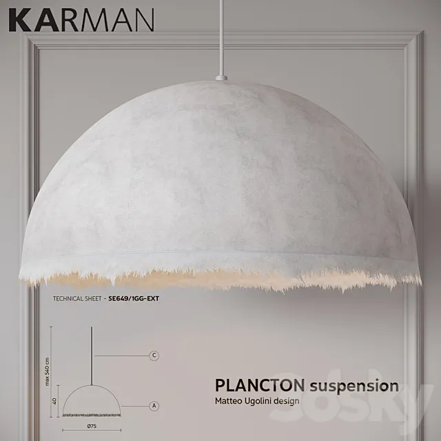 Karman Plancton 3D Model
