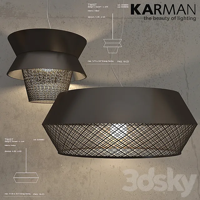 Karman TWIST 3DModel Karman TWIST 3DModel