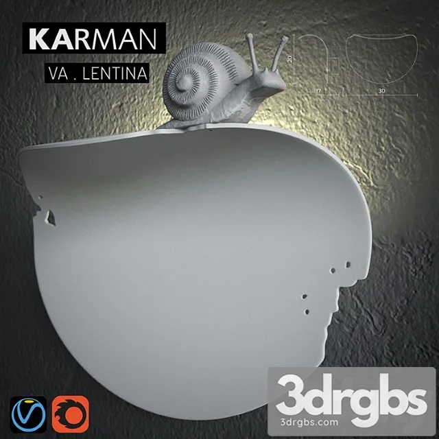 Karman Va Lentina 1 3D Model Download Karman Va Lentina 1 3D Model Download