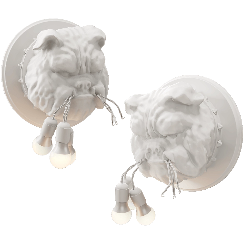 Karman  – Wall lamp Amsterdam 3D Model