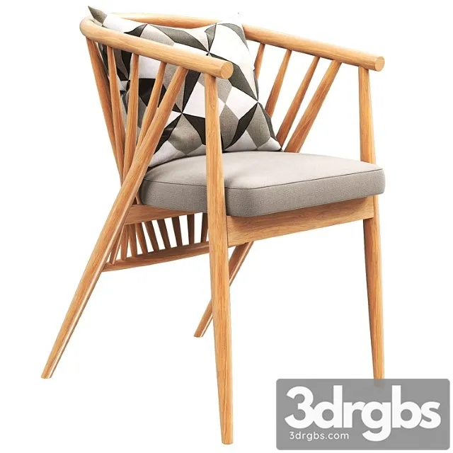 Karmstol Solfjadern Sonna 2 3D Model Download Karmstol Solfjadern Sonna 2 3D Model Download