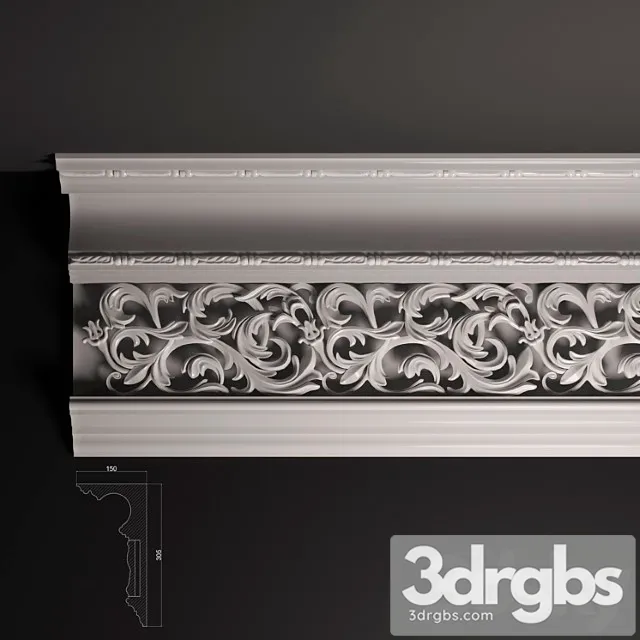 Karniz Torus Stil 3 3D Model Download