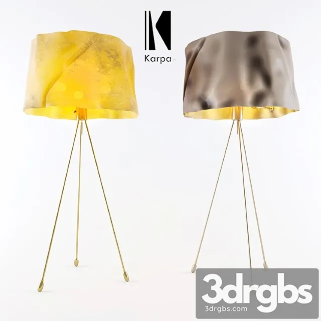 Karpa Ruby Floor Lamp 3D Model Download