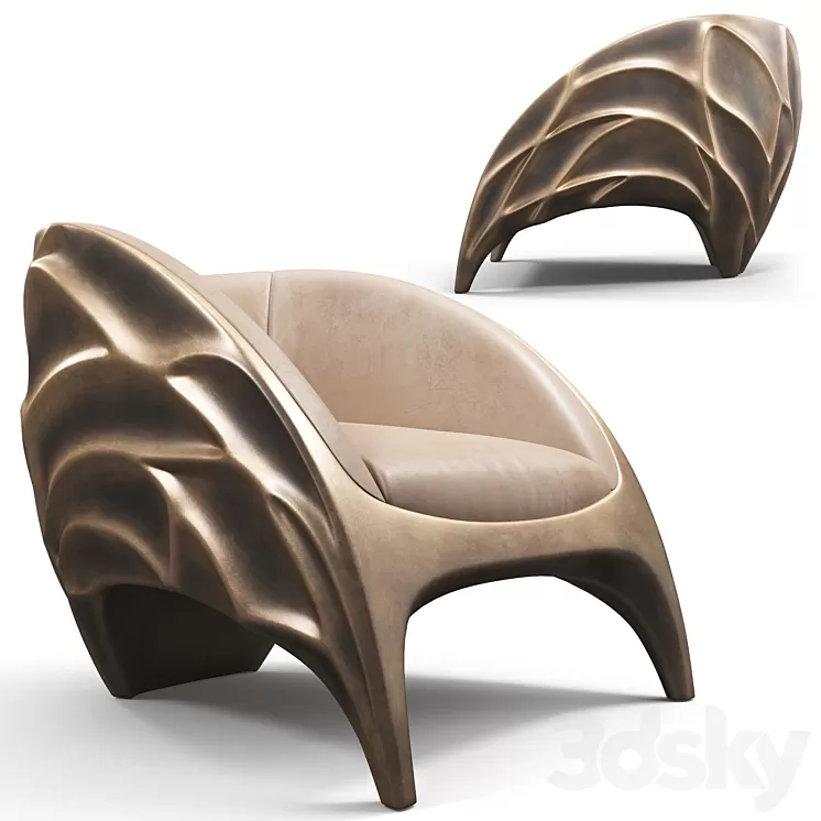 Karpa Triton K1400 armchair 3D Model