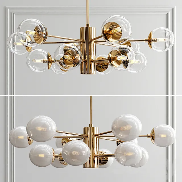 Karrington Small Chandelier 3D Model