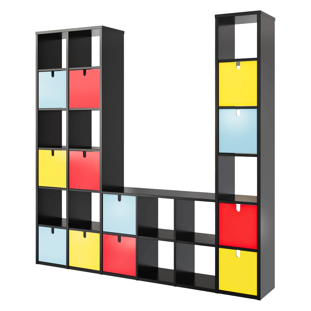 Kartell – Bookcase Polvara 3D Model