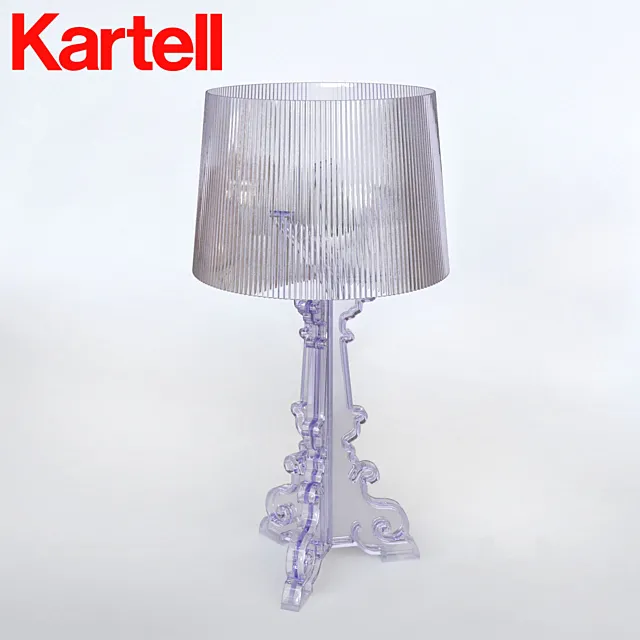 Kartell Bourgie Tischleuchte table lamp 3D Model