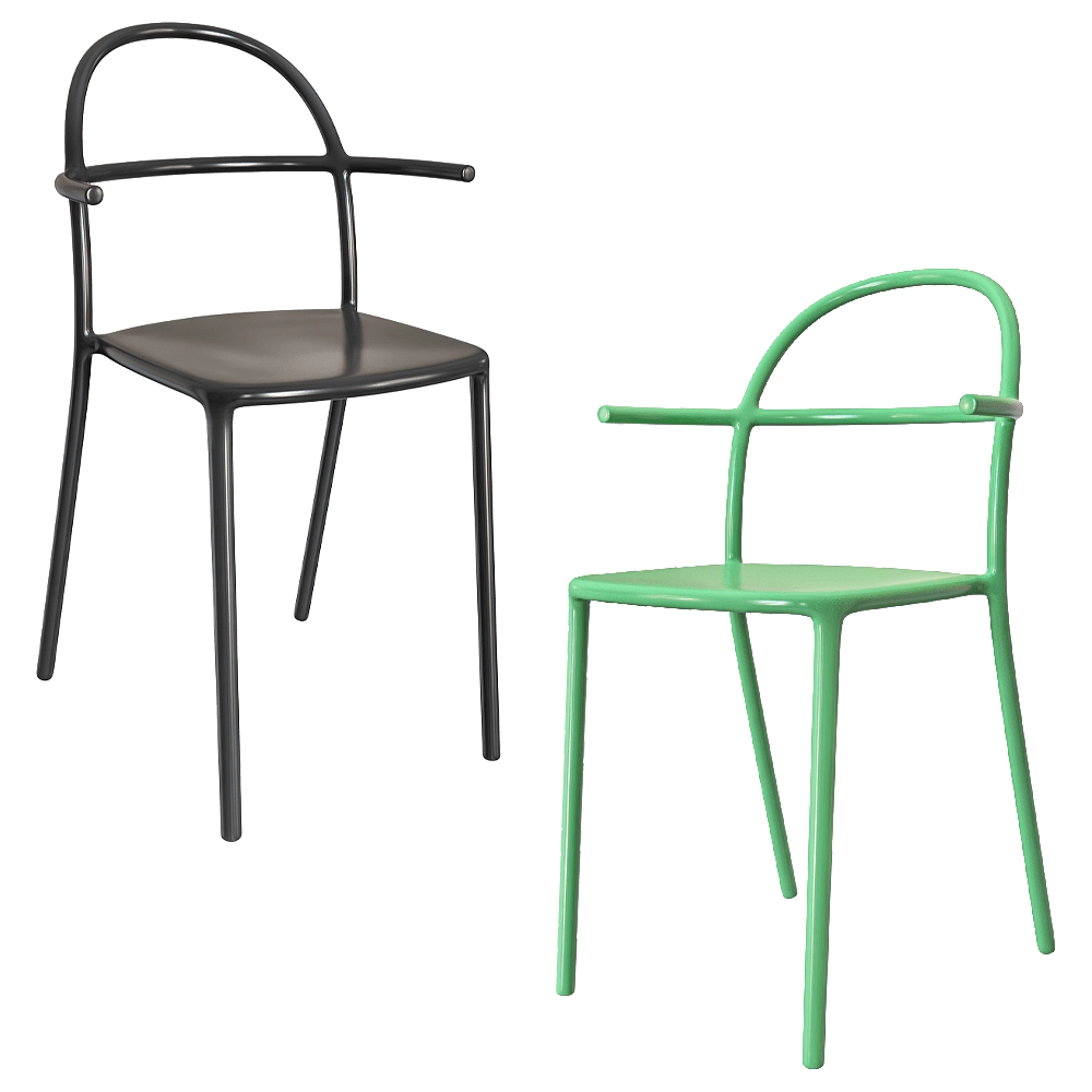 Kartell – Chair Generic C 3D Model Kartell – Chair Generic C 3D Model