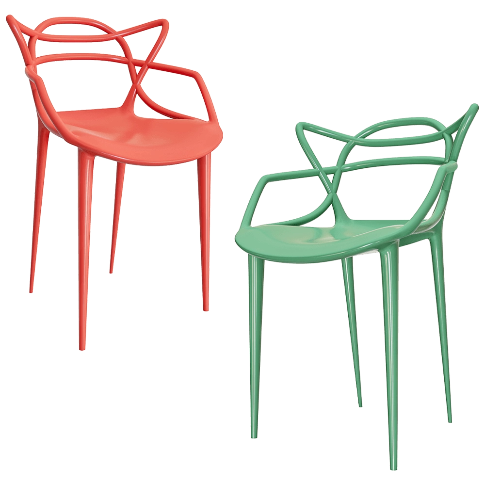 Kartell – Chair Masters 3D Model Kartell – Chair Masters 3D Model