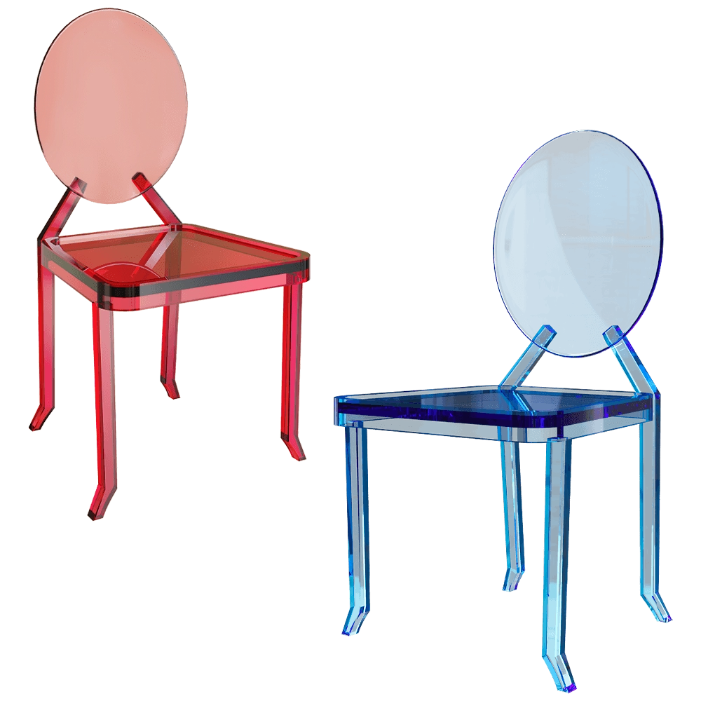 Kartell – Chair Victoria Ghost 3D Model Kartell – Chair Victoria Ghost 3D Model