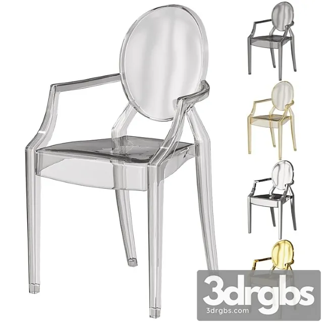 Kartell ghost chair 2 3D Model Download Kartell ghost chair 2 3D Model Download