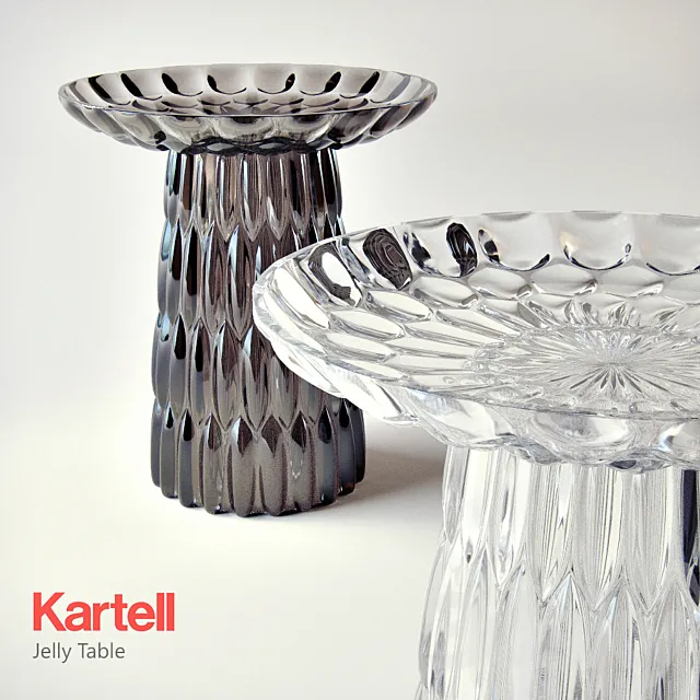 Kartell Jelly Table 3DModel Kartell Jelly Table 3DModel